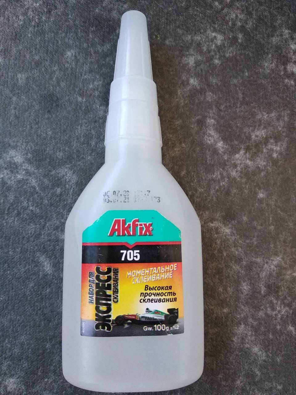 

Супер клей Akfix - 100 г гель 705