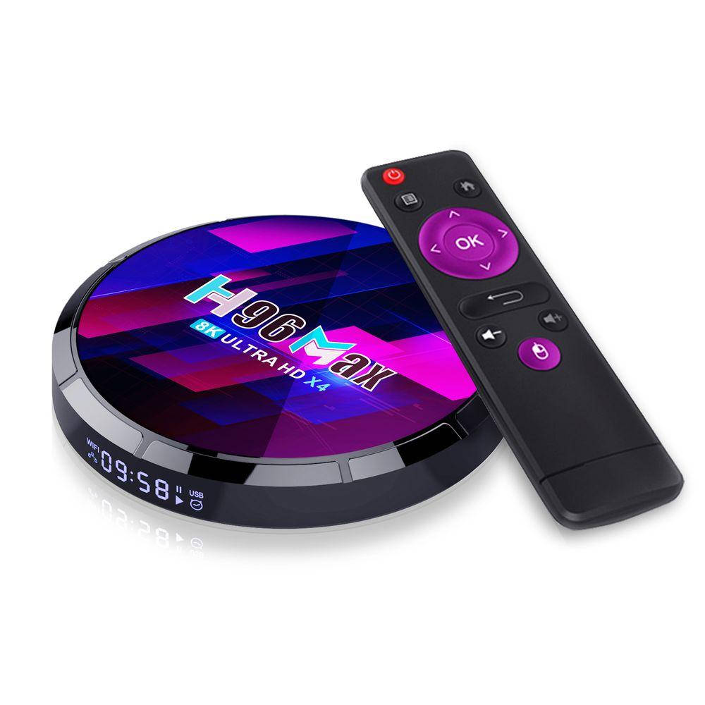 

H96 MAX X4 4/64 DDR (S905X4) Android 11.0
