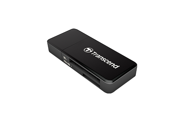 

Кардридер Transcend TS-RDF5K USB 3.1 Gen 1 SD/microSD (TS-RDF5K), Черный
