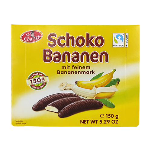 

Шоколад із бананом Сер Чарльс Sir Charles 150g 24шт/ящ (Код : 00-00001545)