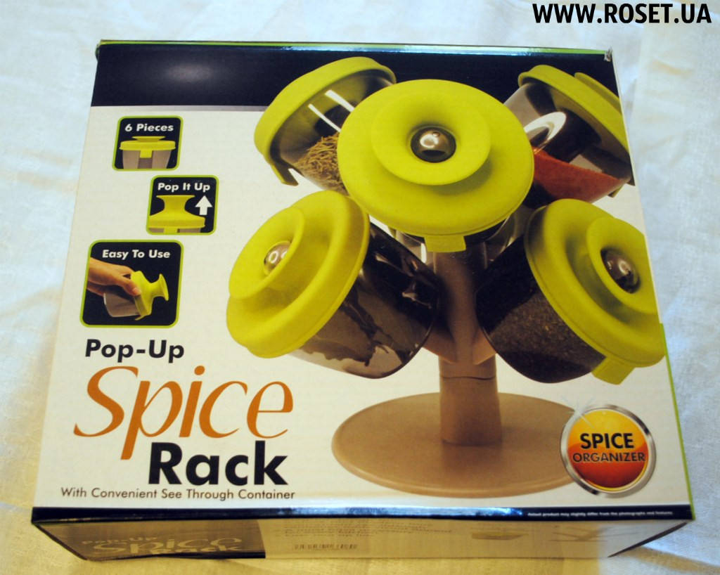 

Органайзер для специй - Organaizer Pop-Up Spice Rack, Зелёный