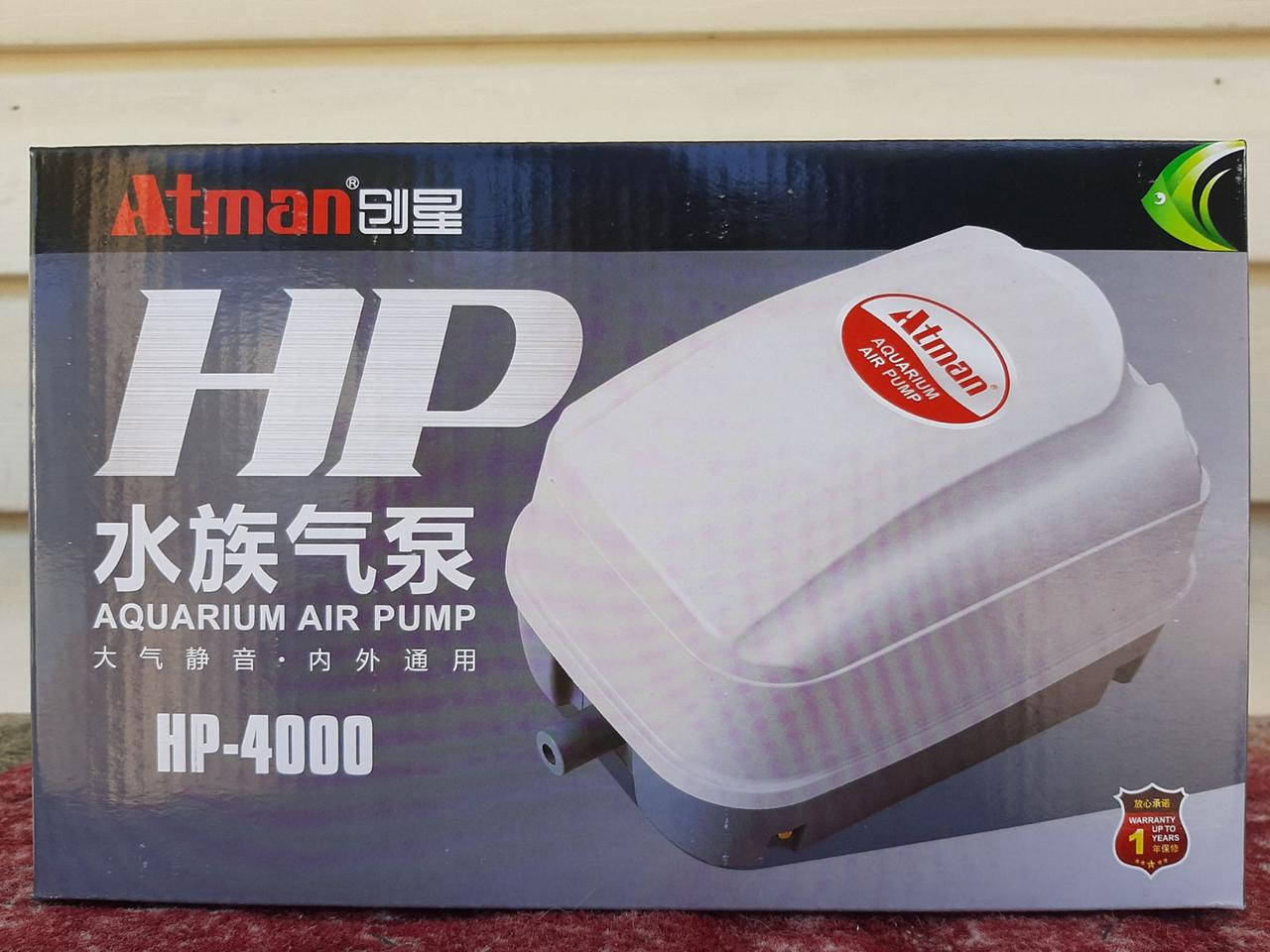 

Компрессор для аквариума и пруда Atman HP- 4000, ViaAqua VA-4000, 35 л/мин.