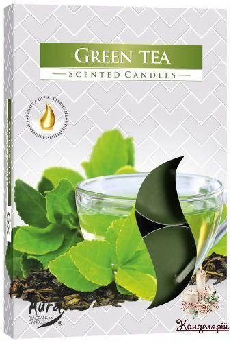 

Свечи чайные ароматические (таблетки) Green tea, Белый