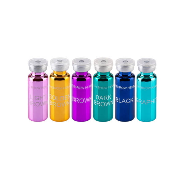 

Набор хны для бровей EkkoBeauty(6 оттенков)