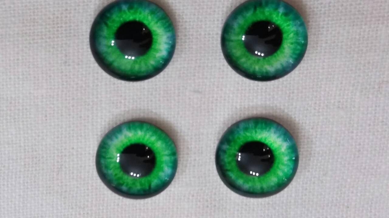 

Глаза, стекло. №208А Клеевые.