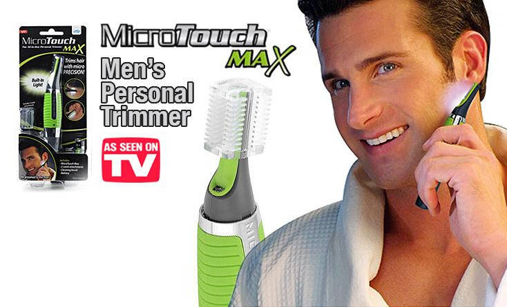 

Триммер для бритья и стрижки Micro Touch max