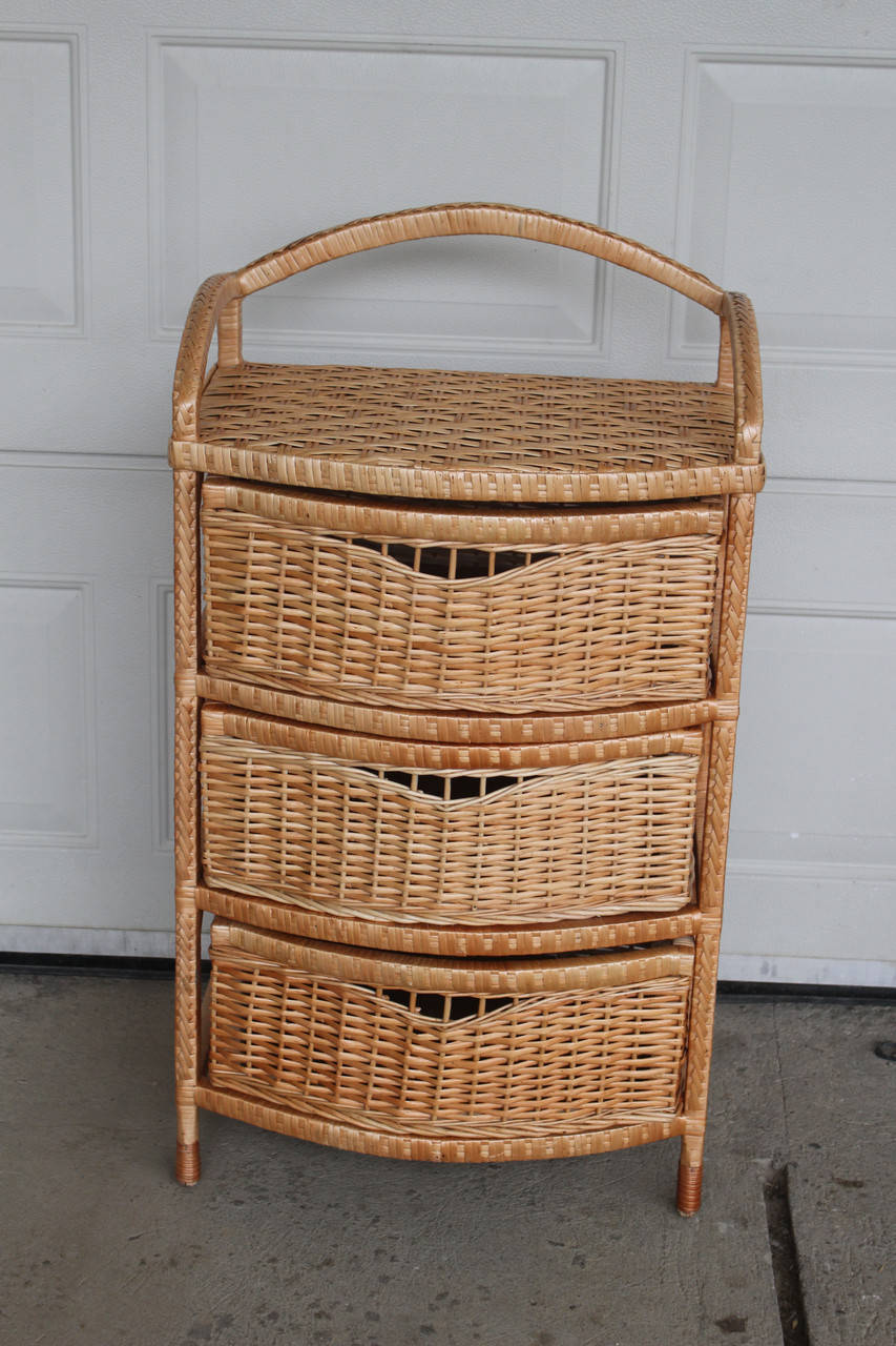 

Комод плетеный "Округленный-3"