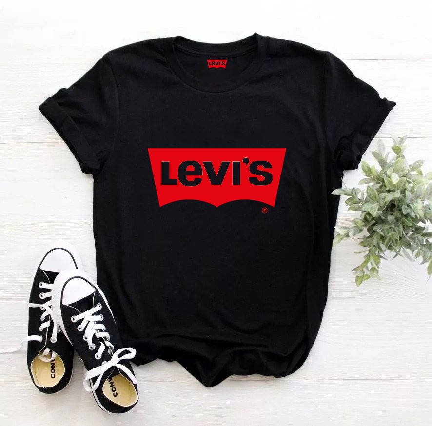 

Мужская футболка Levis чёрная Левис