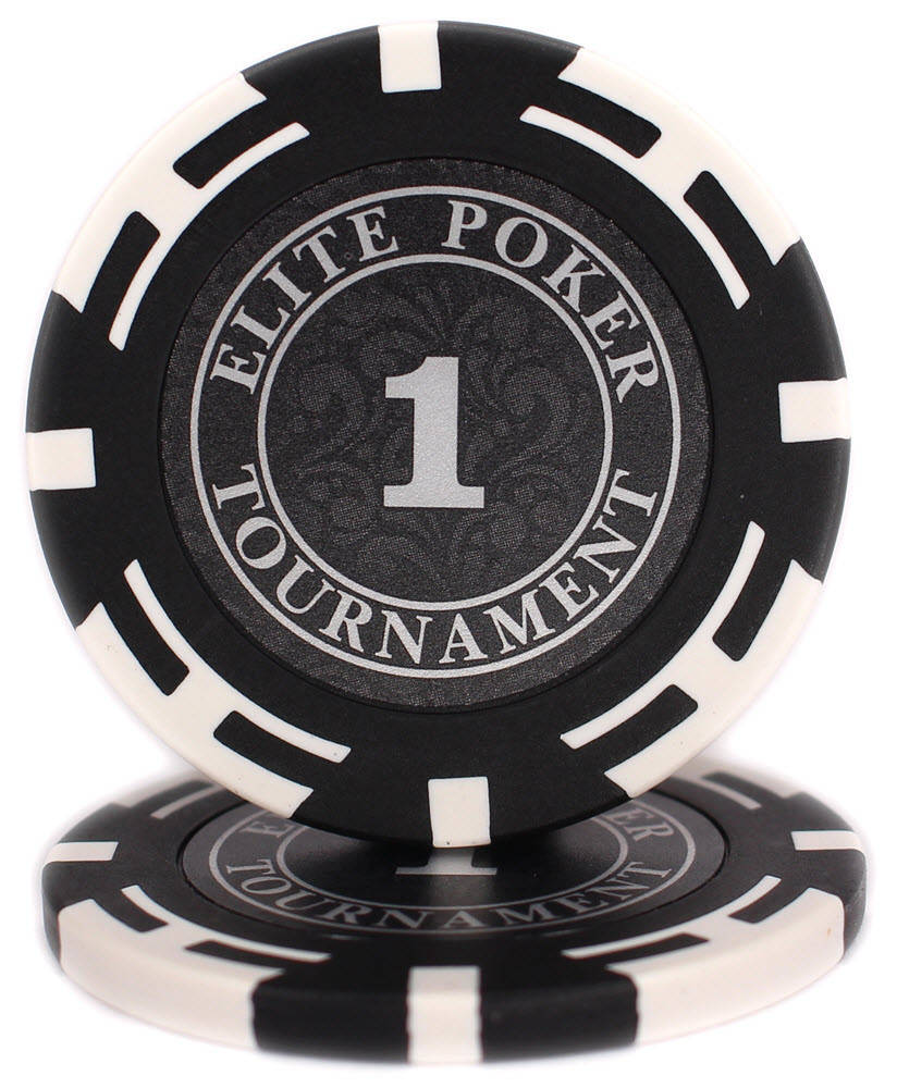 

Фишки "Elite Poker Tournament" значение 1
