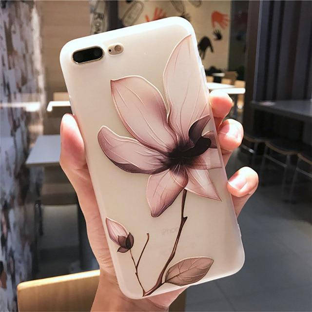 

Силиконовый чехол для iPhone 8 plus / 7 plus Lotus, Бирюзовый