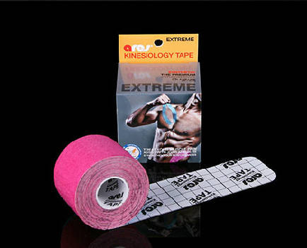 

Корейский кинезио тейп ARES TAPE EXTREME 5м, розовый