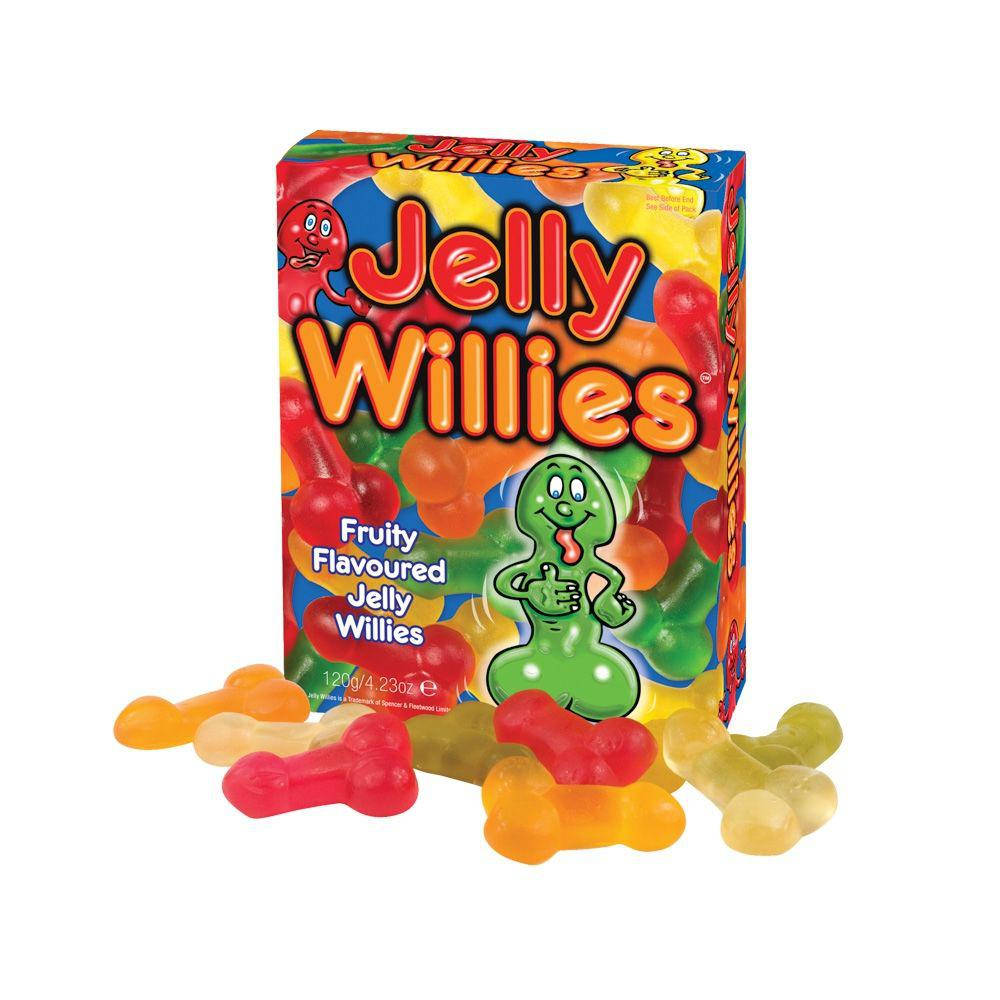 

Желейные конфеты в форме пенисов Jelly Willies, 120 гр.