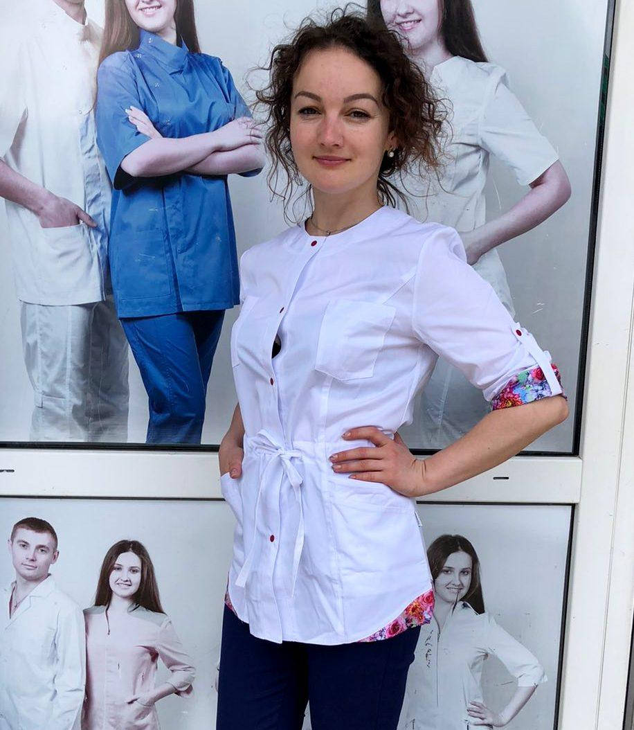 

Медицинская женская куртка "Ангела", р.42-58, цвета белый, каралловый, беж, мята.