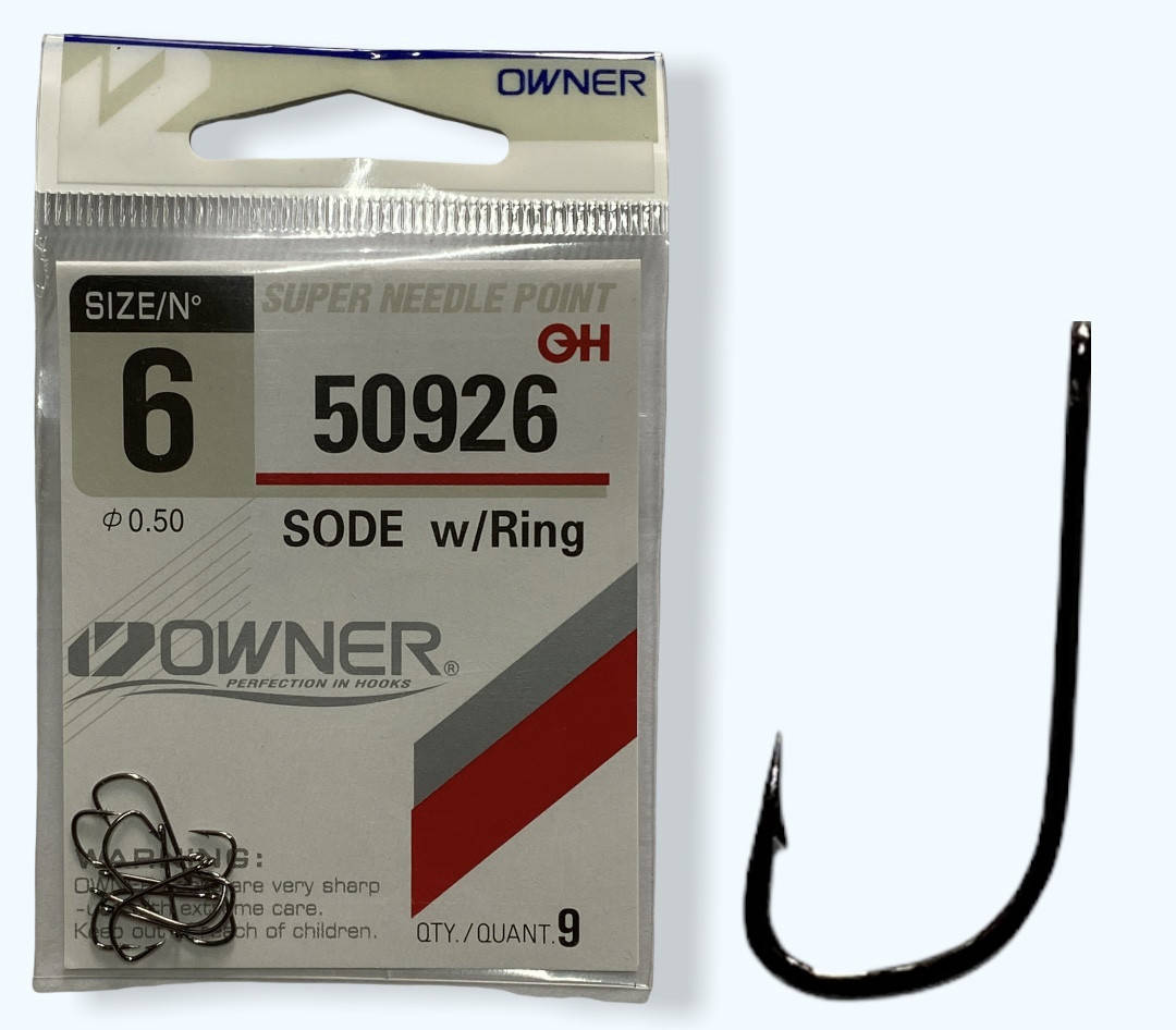 

Крючки Owner 50926 SODE w/Ring 6
