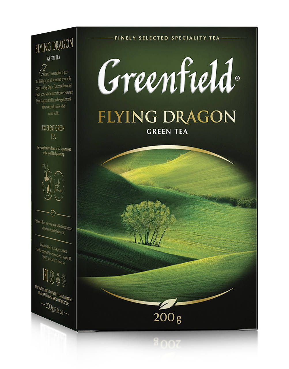 

Чай зеленый Greenfield Flying Dragon 200 гр.