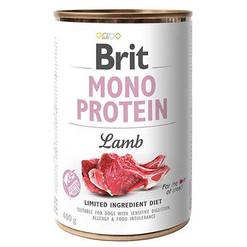 

Влажный корм Brit Mono Protein Dog с ягненком 400 г