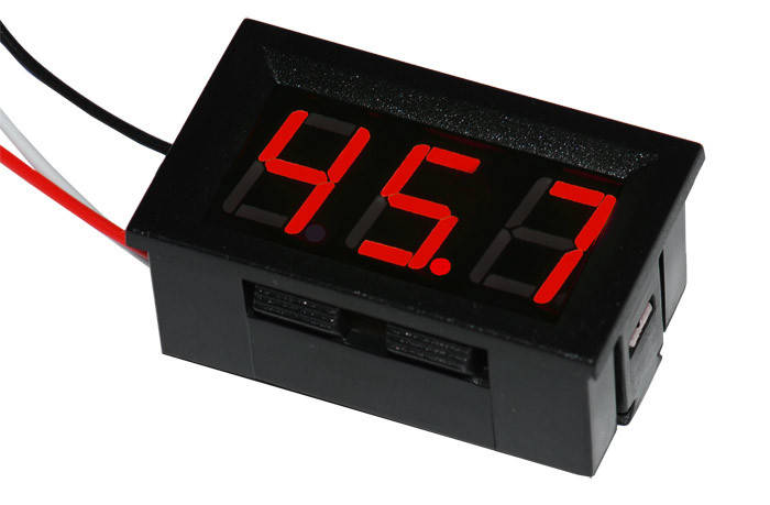 

Вольтметр в корпусе 0 - 100(99,9)В КРАСНЫЙ