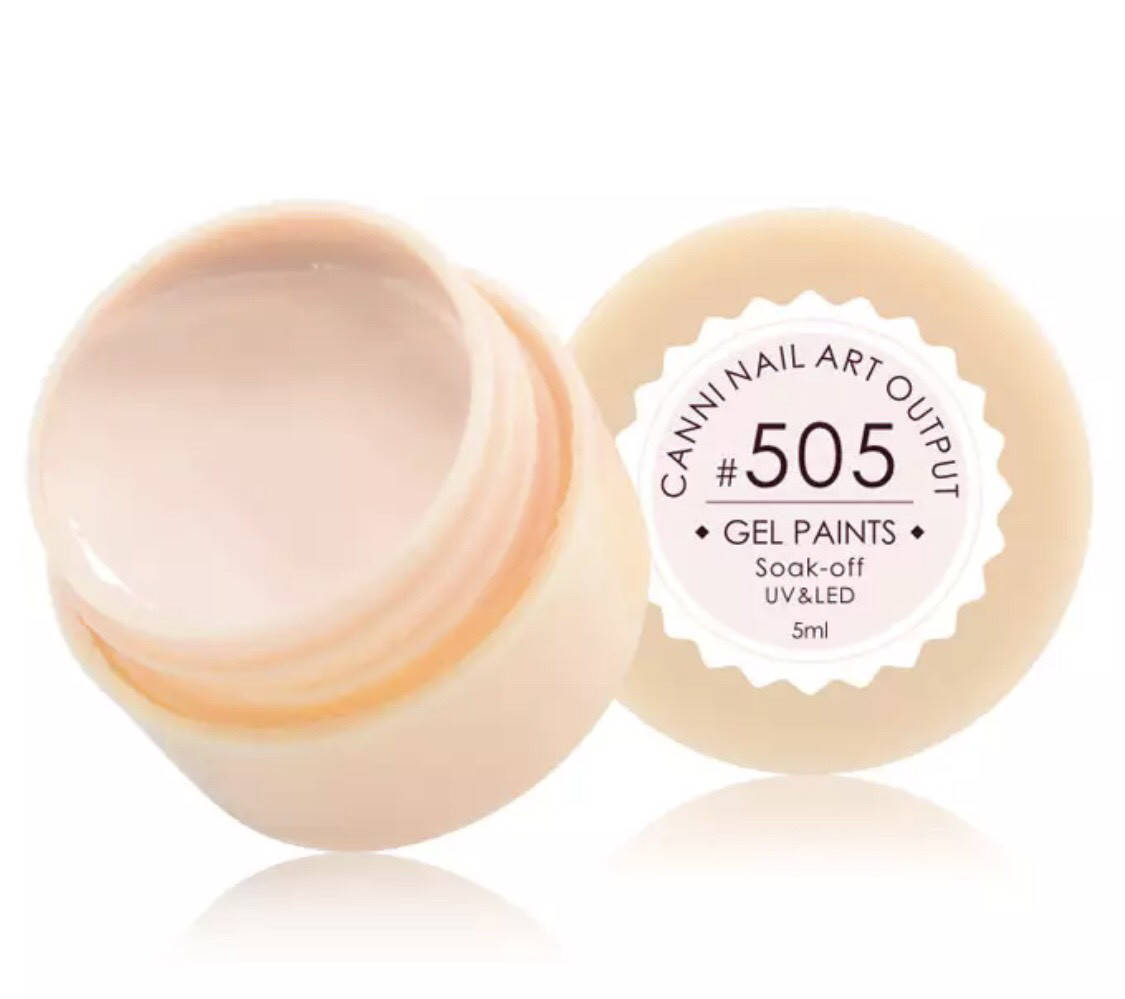

Гель-краска CANNI 505 (слоновая кость), 5 мл