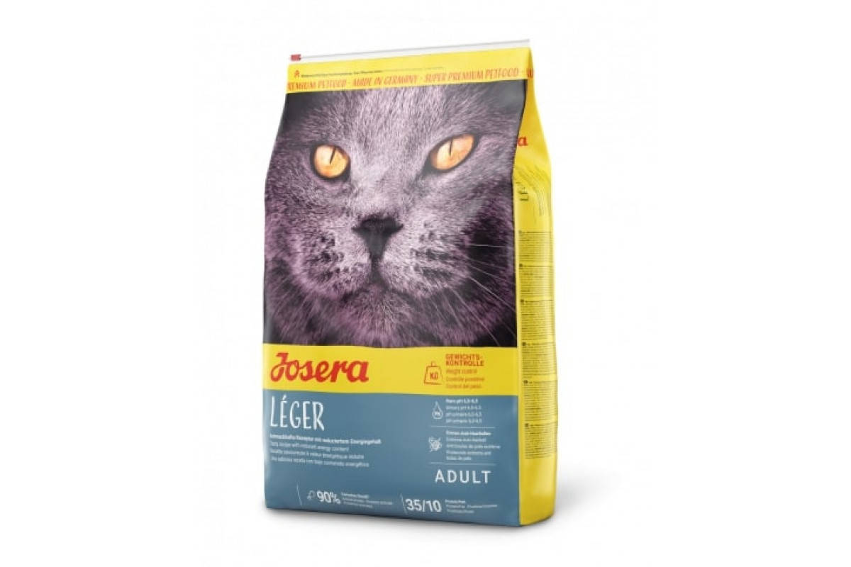 

Сухой корм Josera Adult Léger для стерилизованных кошек и кошек с малоактивным образом жизни, с печенью, 400 г