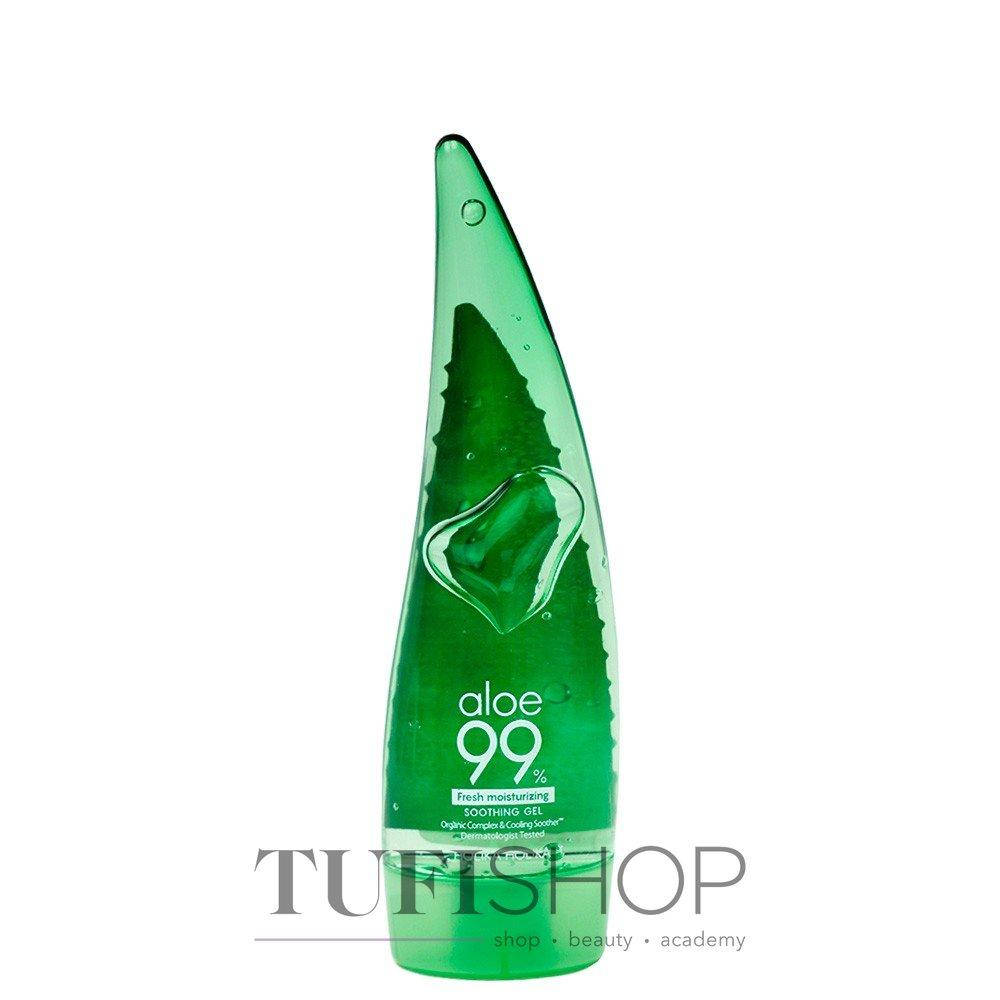 

Успокаивающий и увлажняющий гель с алоэ Holika Holika Aloe 99% Soothing Gel Fresh, 55 мл
