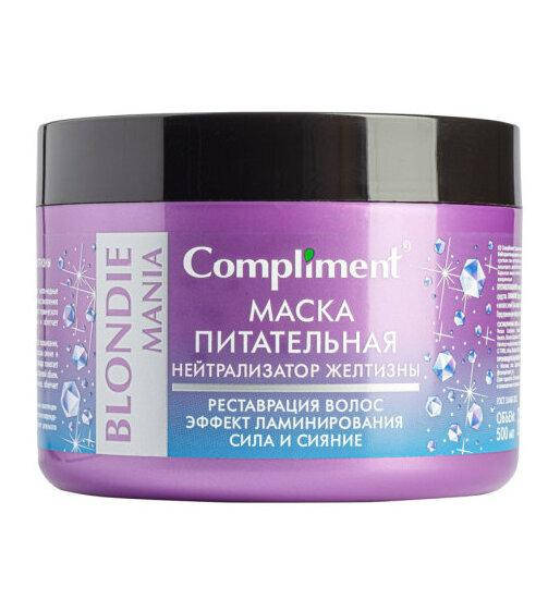 

Маска питательная нейтрализатор желтизны волос Compliment 500 мл