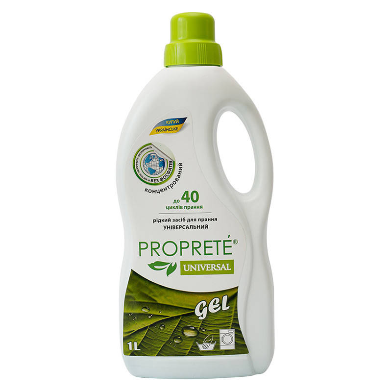

Жидкое средство для стирки Proprete Universal gel 1 л