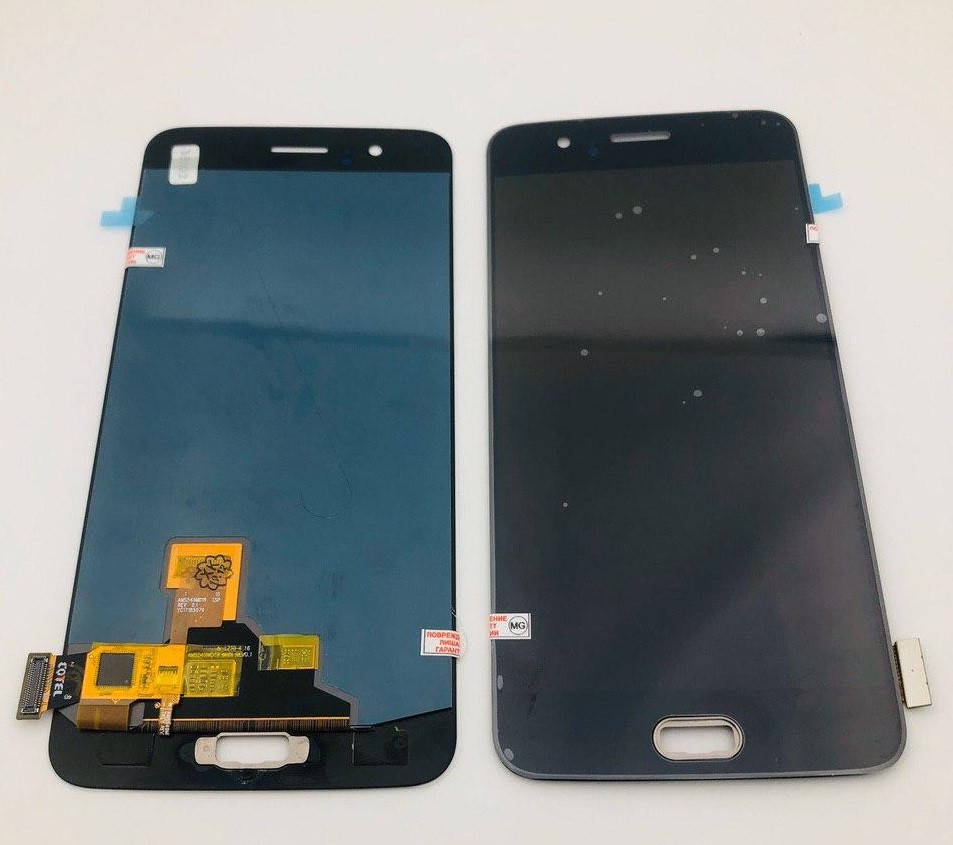 

Дисплей для мобильного телефона OnePlus 5/1+5, черный, с тачскрином, ORIG, OLED