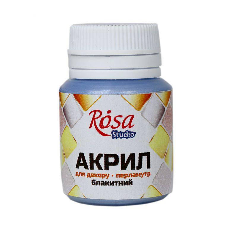 

Акрил для декора перламутр 20мл. Rosa Start