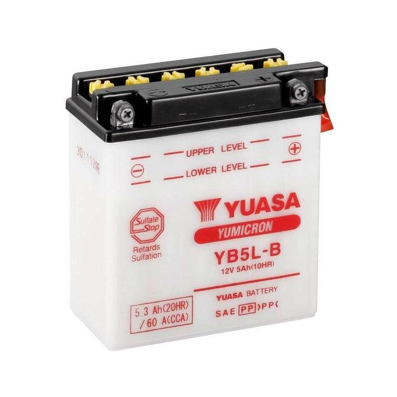 

МОТО Yuasa 12V 5,3Ah YuMicron Battery YB5L-B(сухозаряжений)