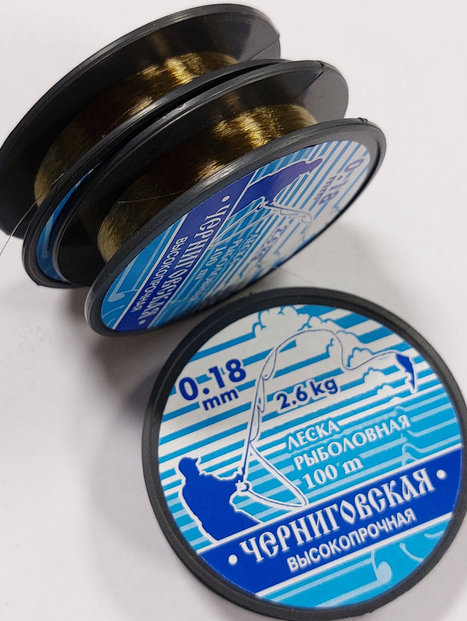 

Леска Черниговская 0.18 100м, Белый