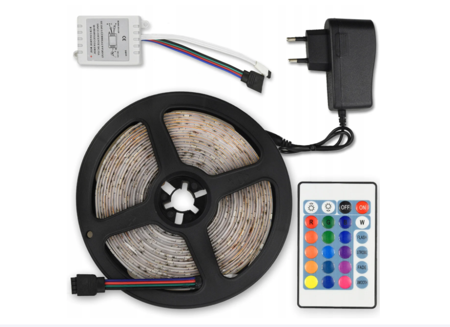 

Светодиодная лента 5м RGB 3528 LED (KG-1134)