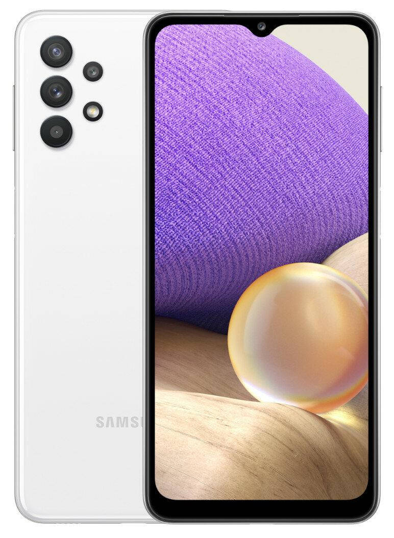 

Smartfon SAMSUNG Galaxy A32 4/128GB 6.4 90Hz SM-A325, Белый