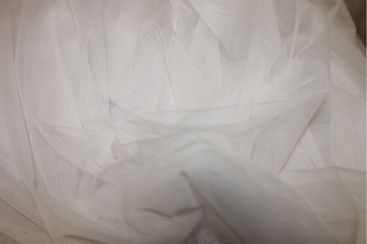 

Сетка стрейч белая