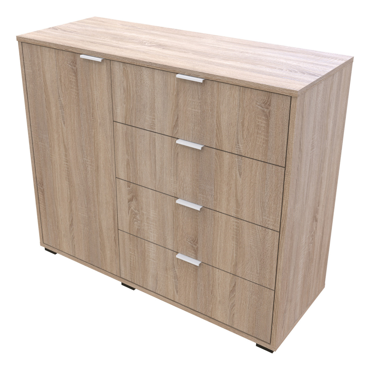 Комод Doros GС1 Дуб Сонома 100х40х81,2 (41510077) 4