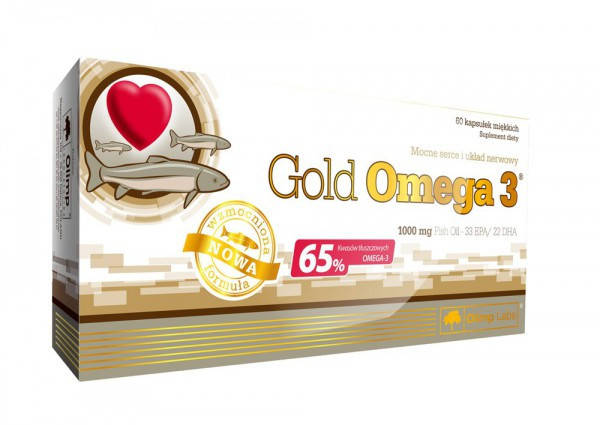 

Витамины и Минералы Olimp Gold Omega-3 65 % 1000mg (60 caps)