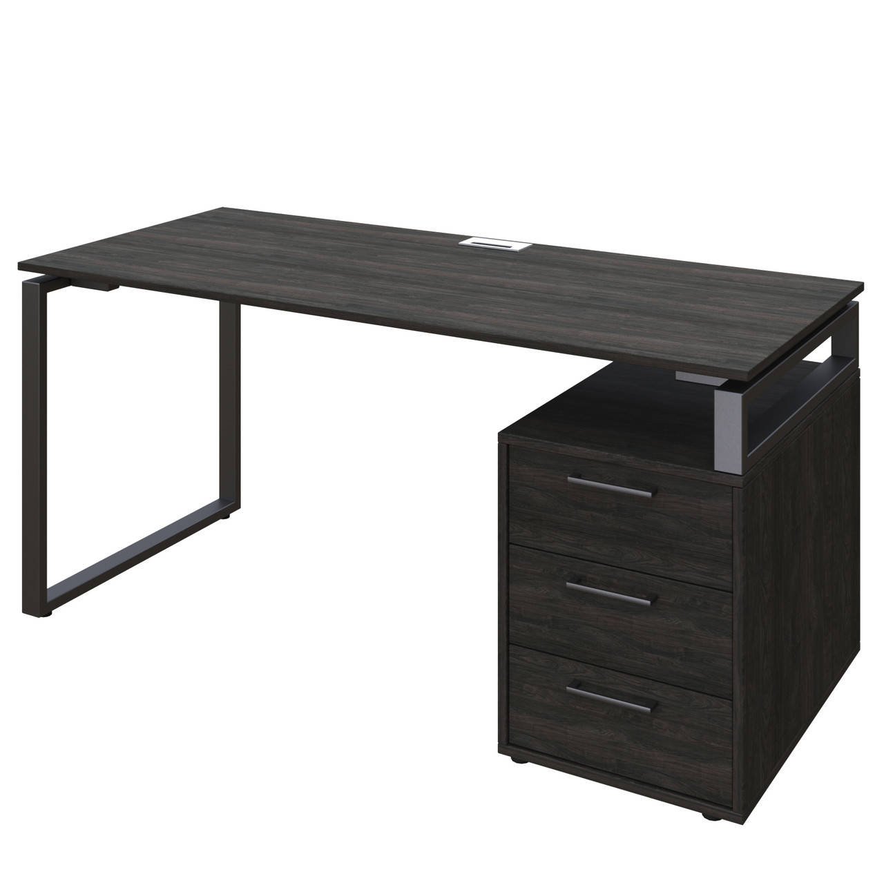 

Офисный письменный стол Loft Details L160b морское дерево