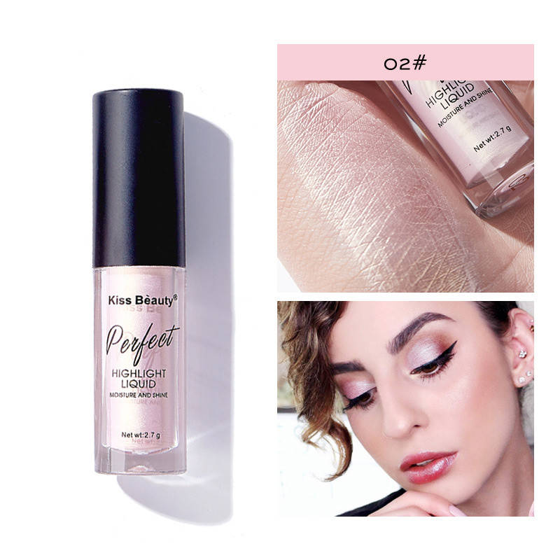 

Жидкие хайлайтеры Kiss Beauty Perfect Highlighter Liquid 2