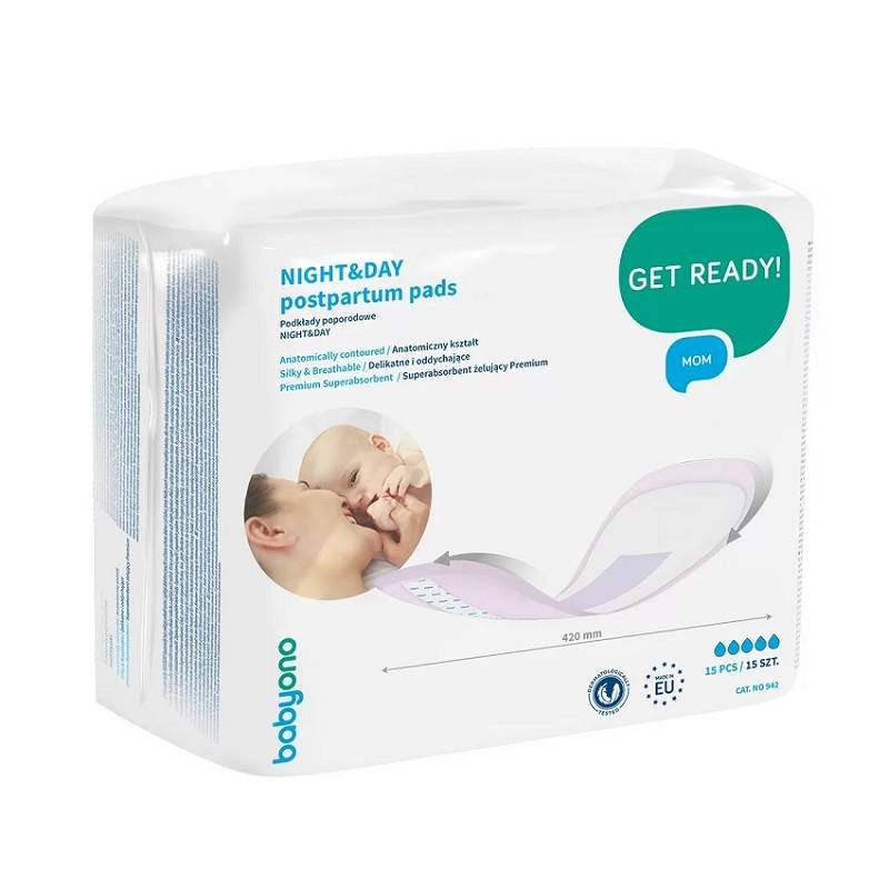 

Послеродовые прокладки "DAY & NIGHT" BABYONO