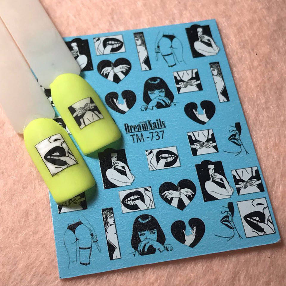 

Слайдер-дизайн Dream Nails TM-737