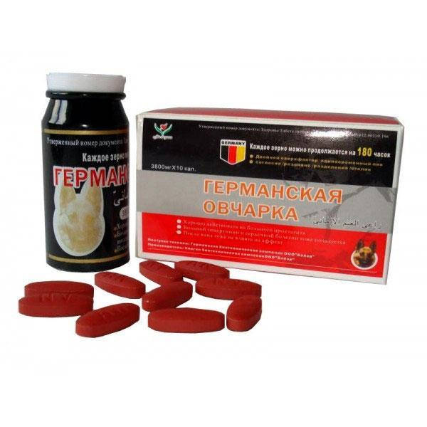 

Германская овчарка (10 таб ) препарат для потенции