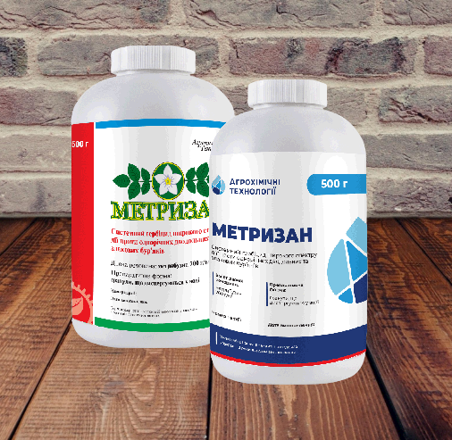

Метризан (Зенкор 0,5 кг) Системный гербицид , для картофеля сои томатов люцерны против однолетних двудольных