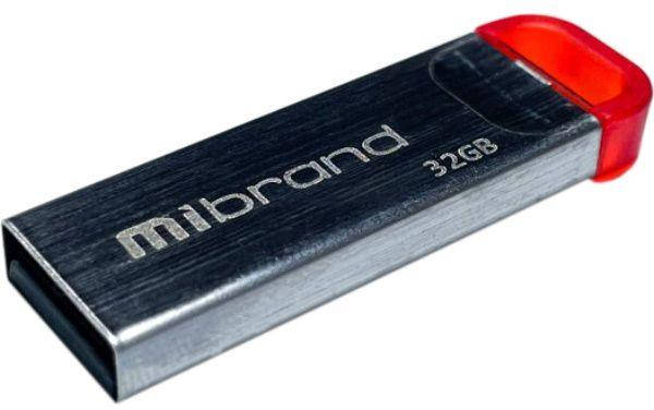 

Флешка Mibrand 32 GB Falcon Red (MI2.0/FA32U7R), Красный