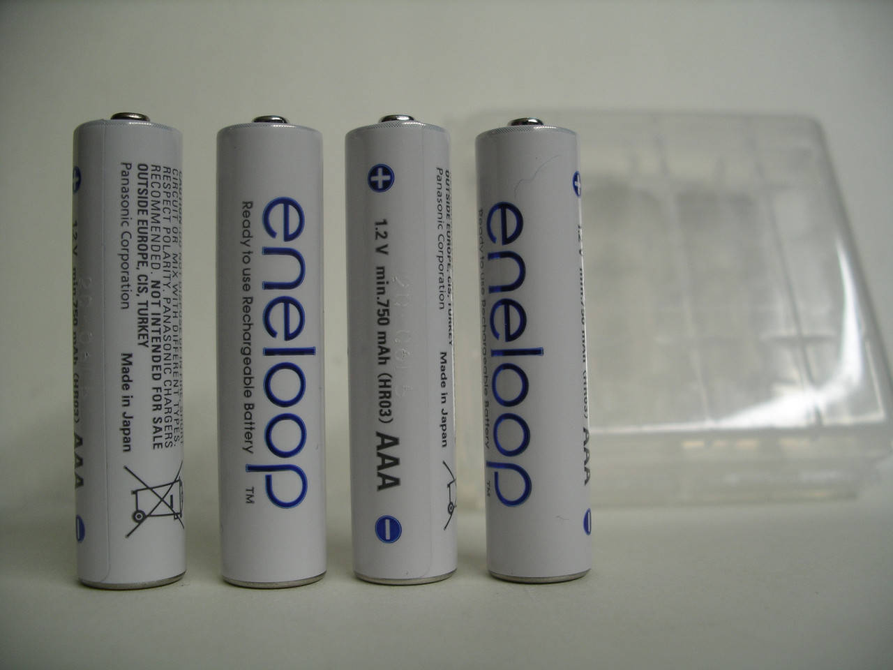 

Аккумулятор Panasonic Eneloop 800mah AAA, цена за 4 штуки + кейс-упаковка