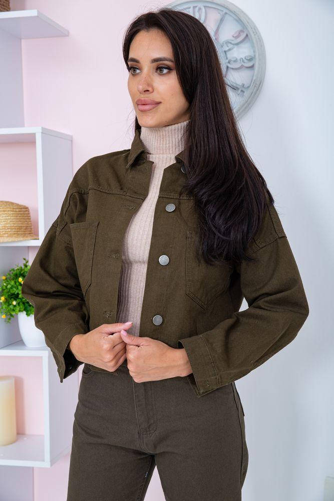 

Джинсовая куртка жен.164R5300 цвет Хаки