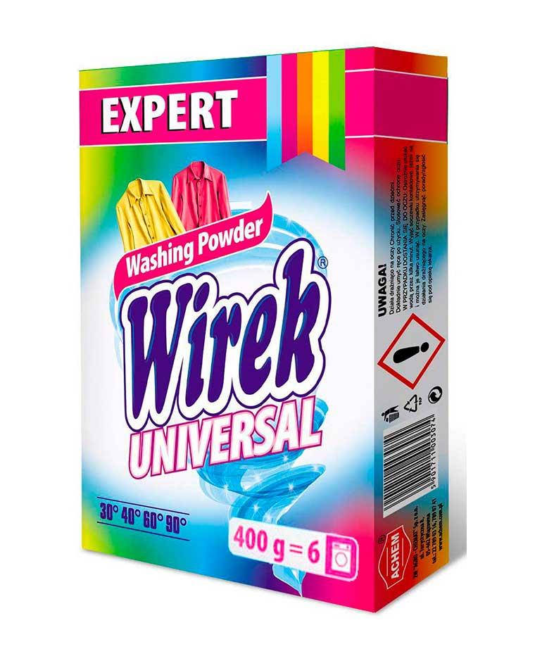

Стиральный порошок, Wirek Universal, Вирек 400 г,