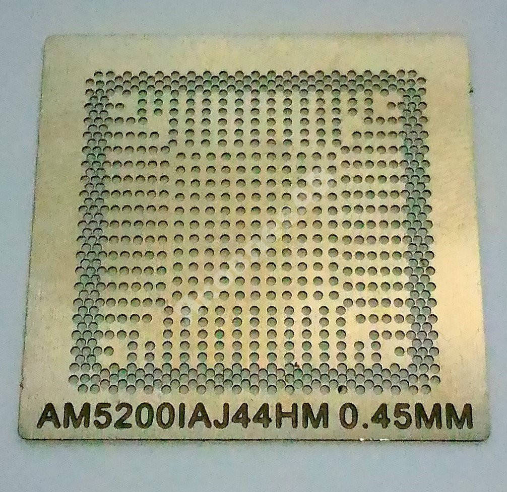 

Трафарет BGA AM5200IAJ44HM, AM5100IBJ44HM