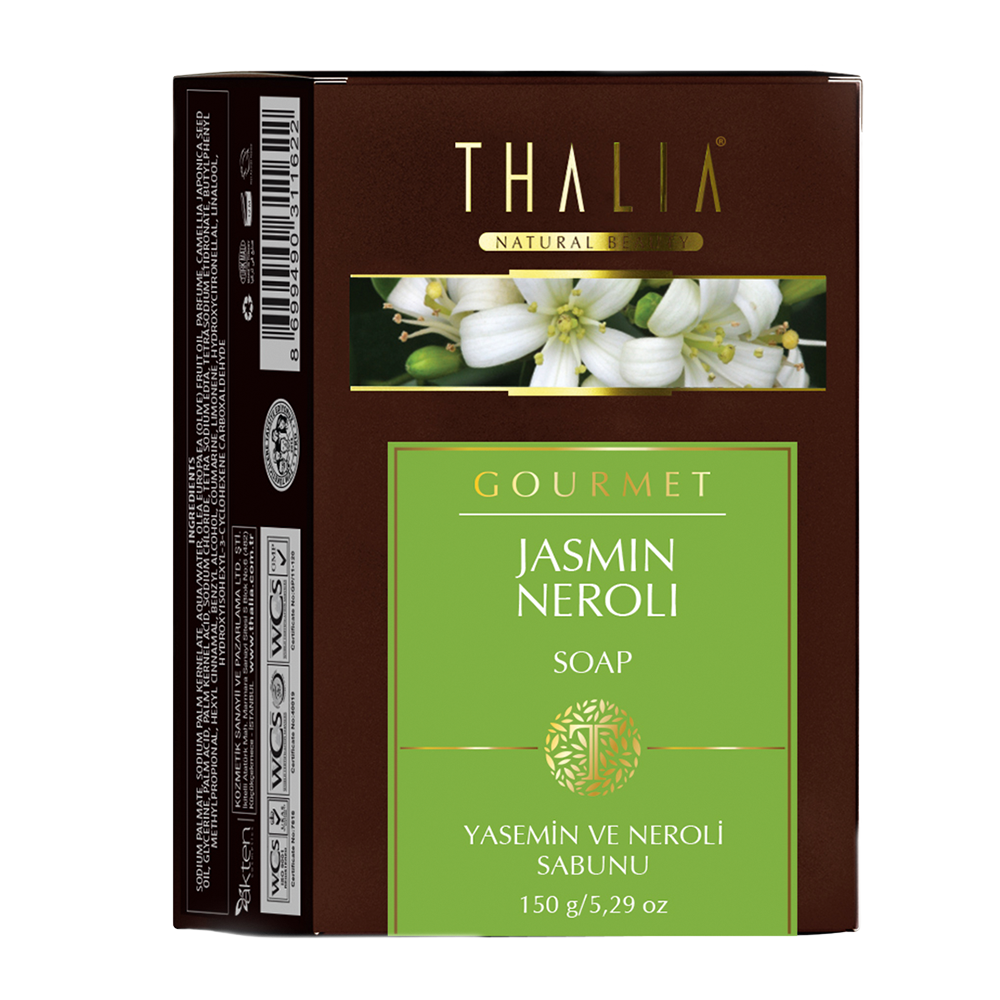 

Натуральное мыло жасмин и нероли тонизирующее 150 г THALIA