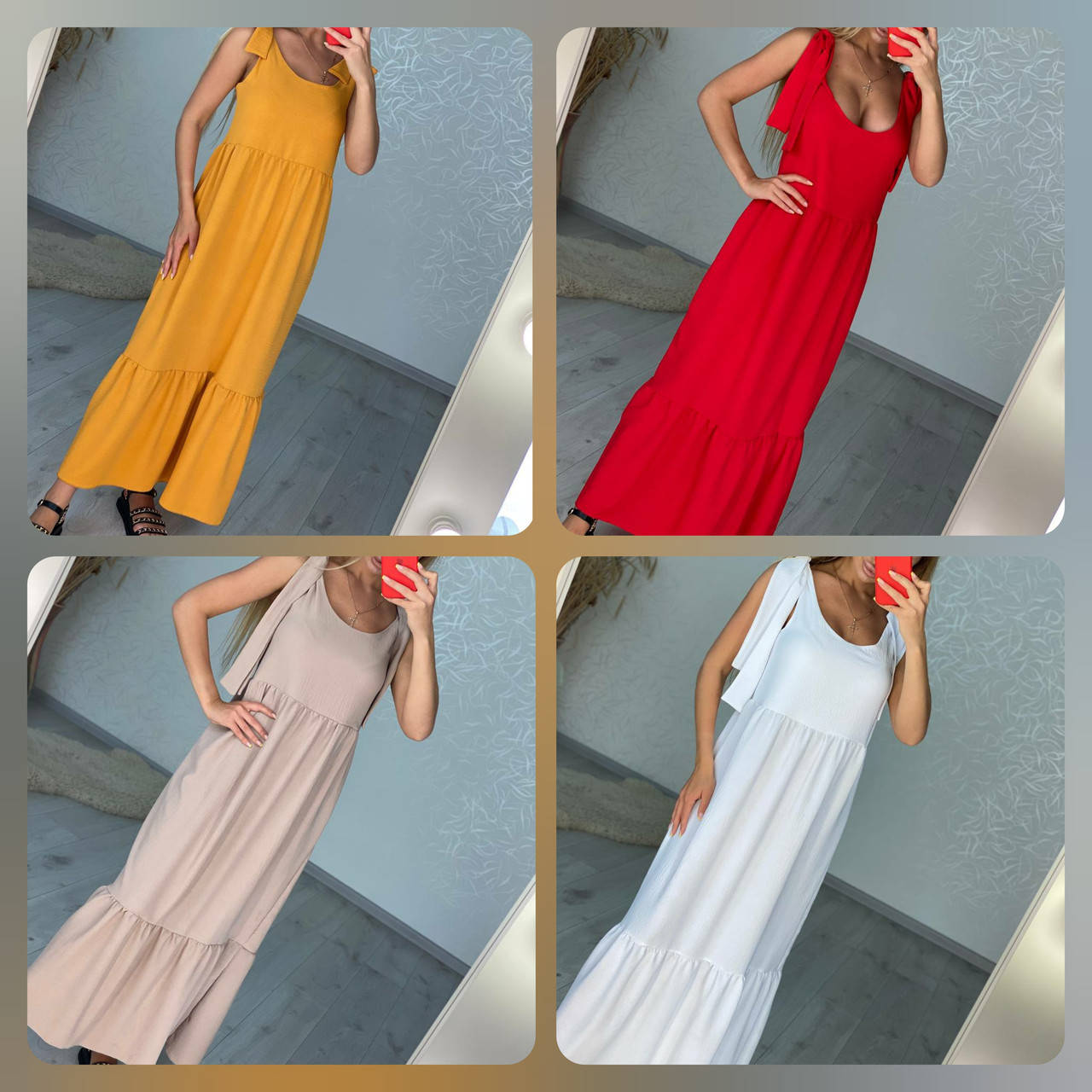 

Сарафан макси Украина 5643 американский креп 42,44,46,48р