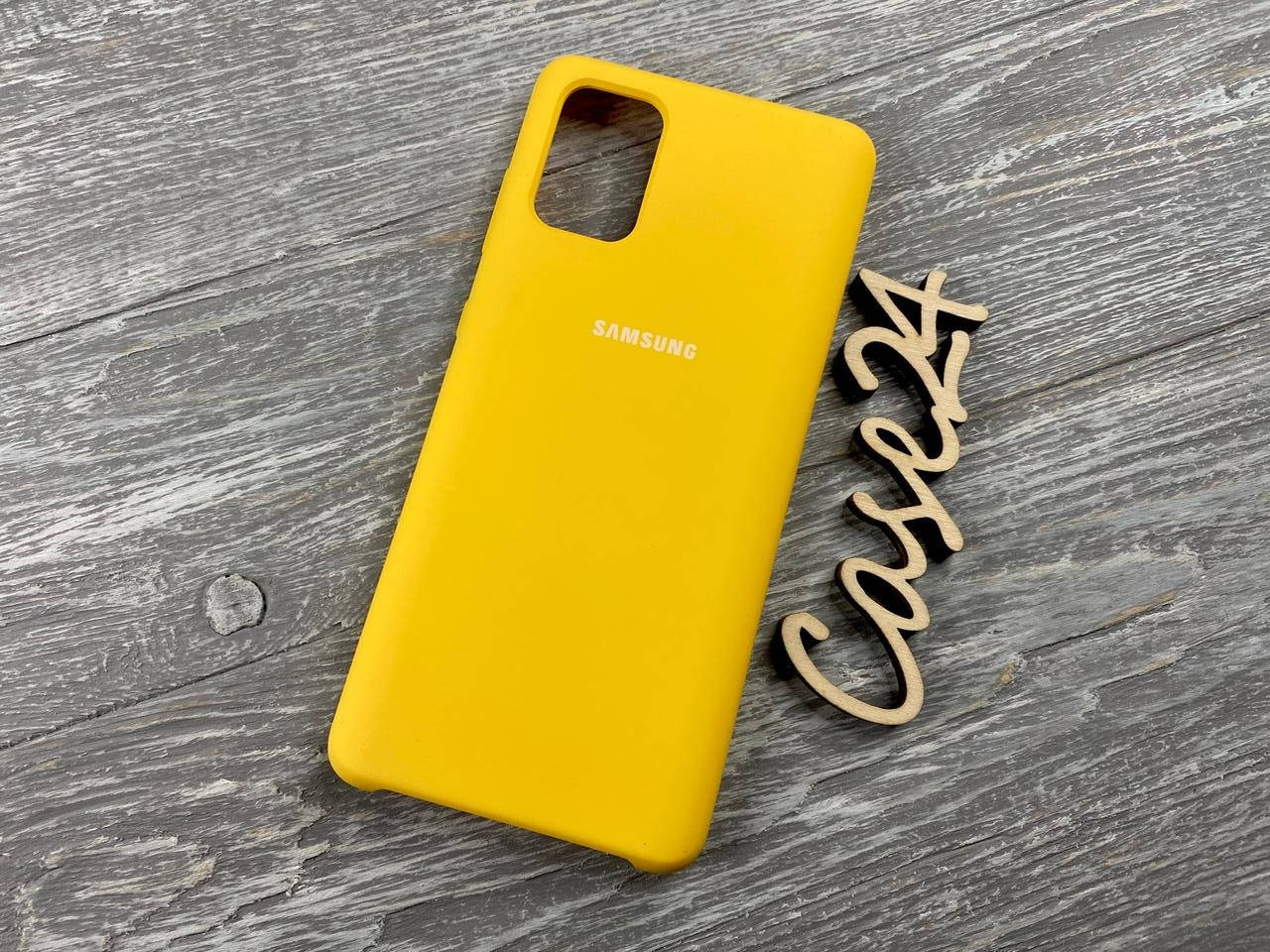 

Чехол Soft touch для Samsung Galaxy A71 (8 цветов) желтый