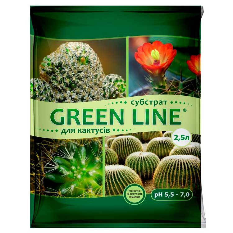 

Субстрат Green Line для кактусов 2,5 л